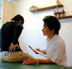 整体施術前の丁寧なカウンセリング